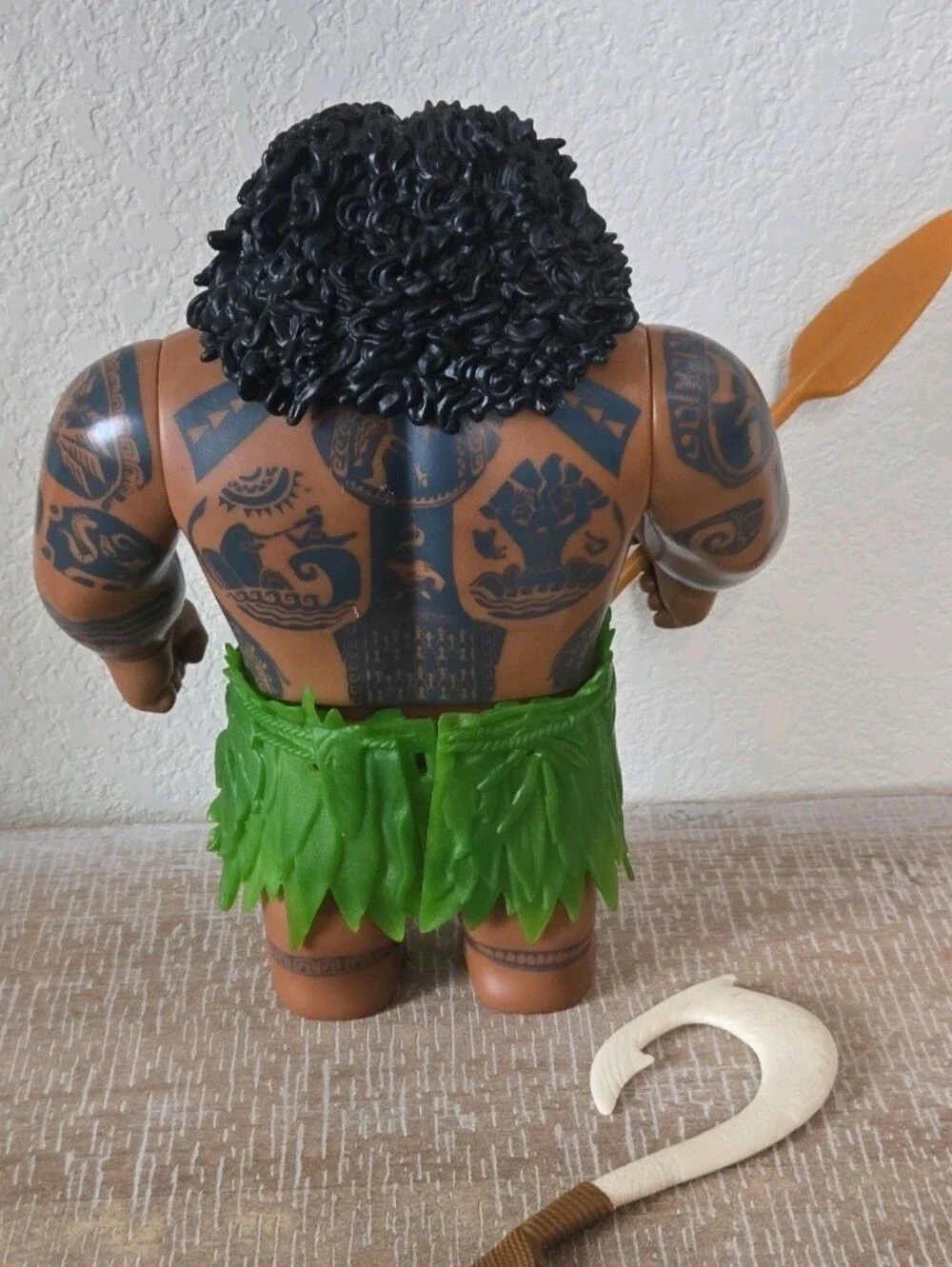 Disney Maui With Spear And Hook Figure